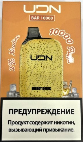 Электронная сигарета UDN BAR 10000 Energy Drink (УДН Бар Энергетик)