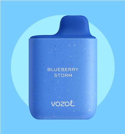 Электронная сигарета Vozol Star 4000 затяжек Blueberry Storm (Возол Стар 4000 затяжек Черника Шторм)