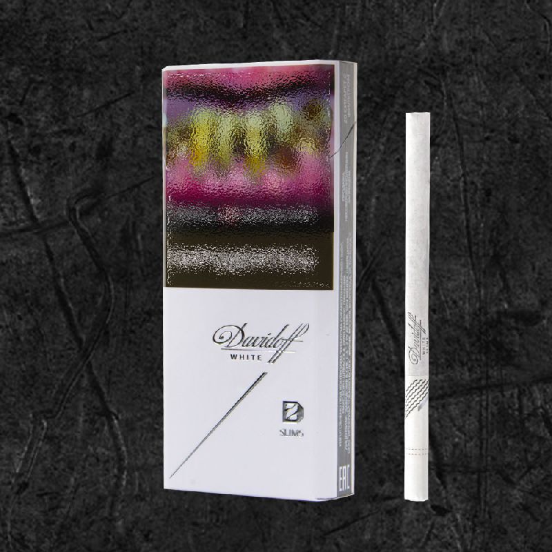 Сигареты Давыдов Слим Белый (Davidoff White Slims)