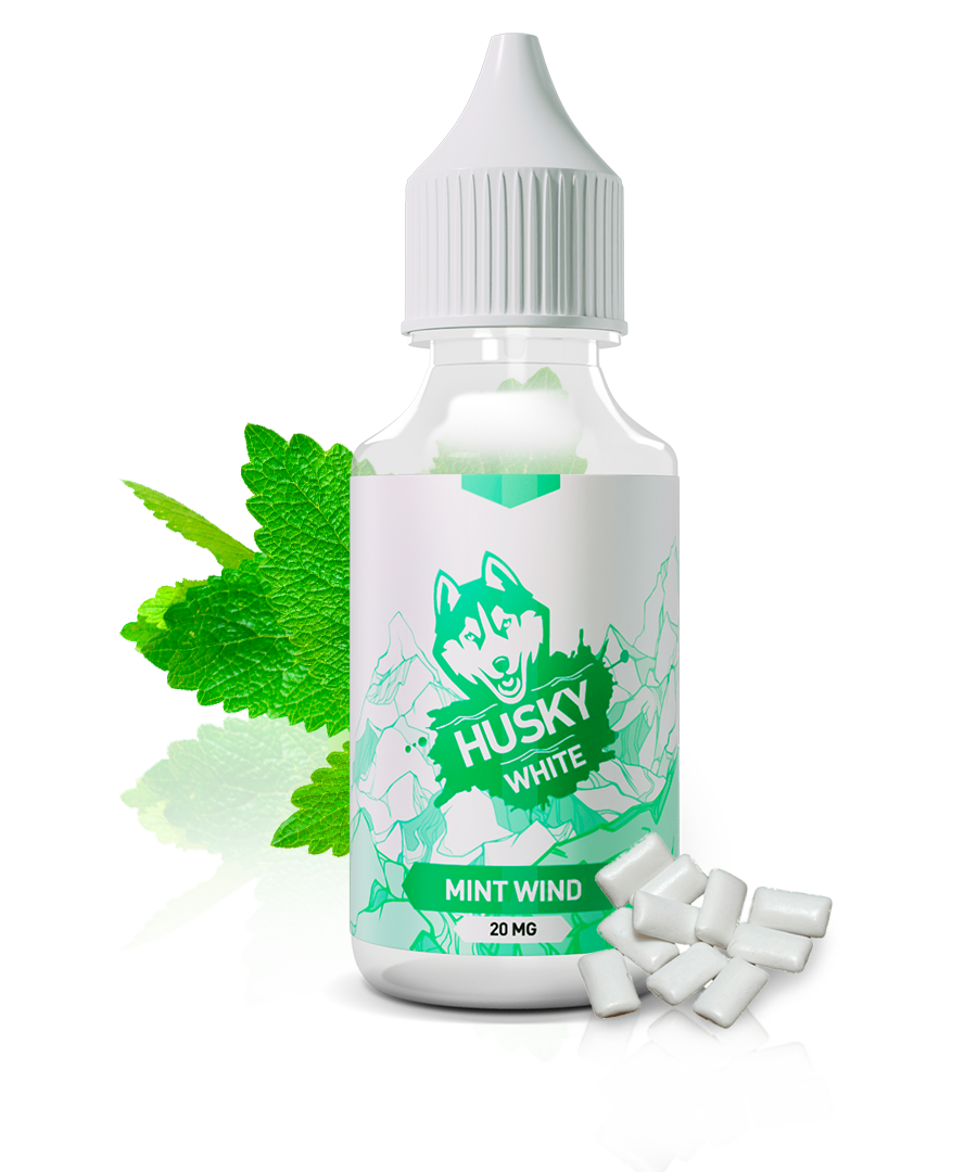 Жидкость Husky White Mint wind (Мятная жвачка) 30 мл 20мг