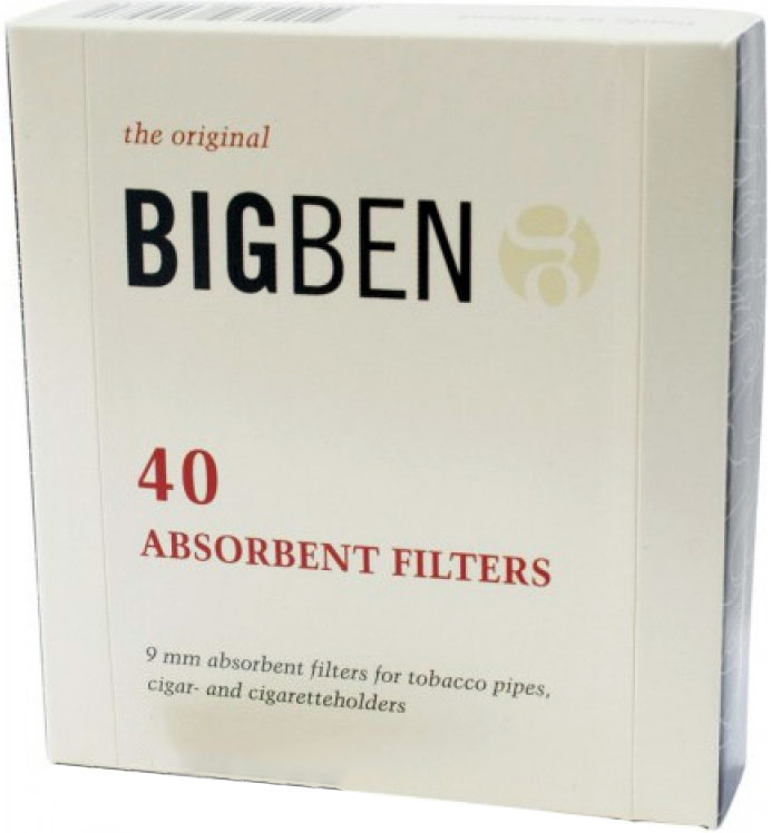 Фильтры для трубок Big Ben Original (40 шт.)