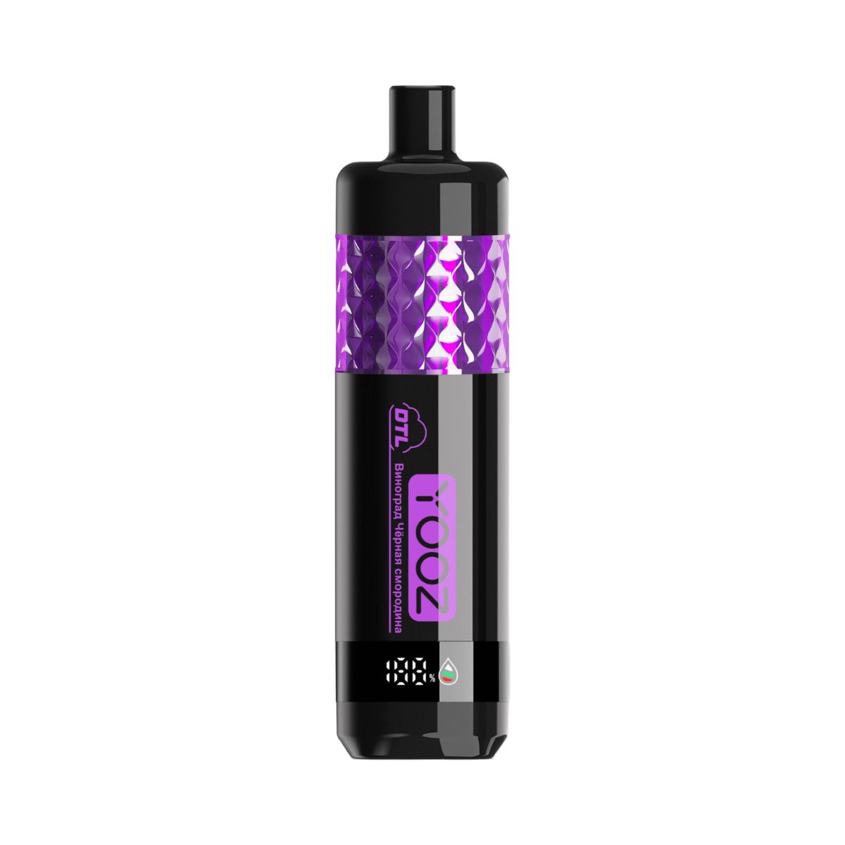 YOOZ SHISHA 14000 Виноград чёрная смородина