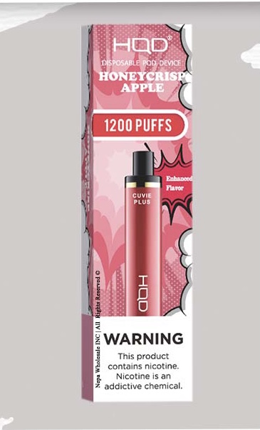 HQD Cuvie Plus Honeycrisp Apple (hqd Куви Плюс Медовое Хрустящее Яблоко)
