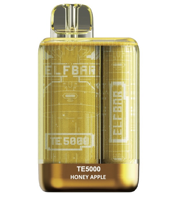 Электронная сигарета Эльф Бар 5000 затяжек Медовое Яблоко (Elf Bar TE 5000 Honey Apple)
