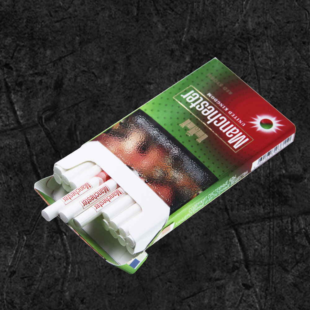 Сигареты Manchester Red Storm Super Slims