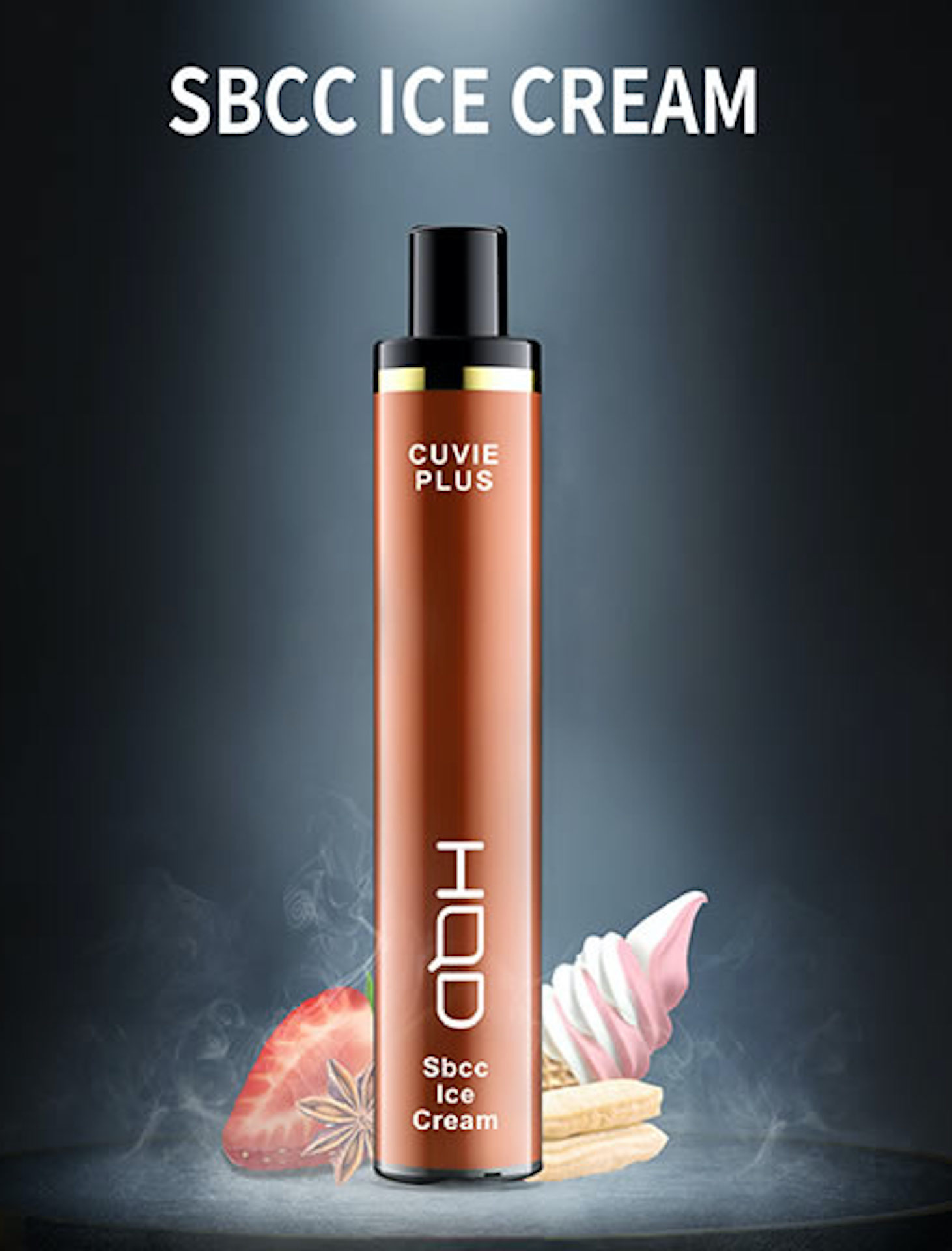 HQD Cuvie Plus SBCC Ice Cream (hqd Куви Плюс Мороженое)
