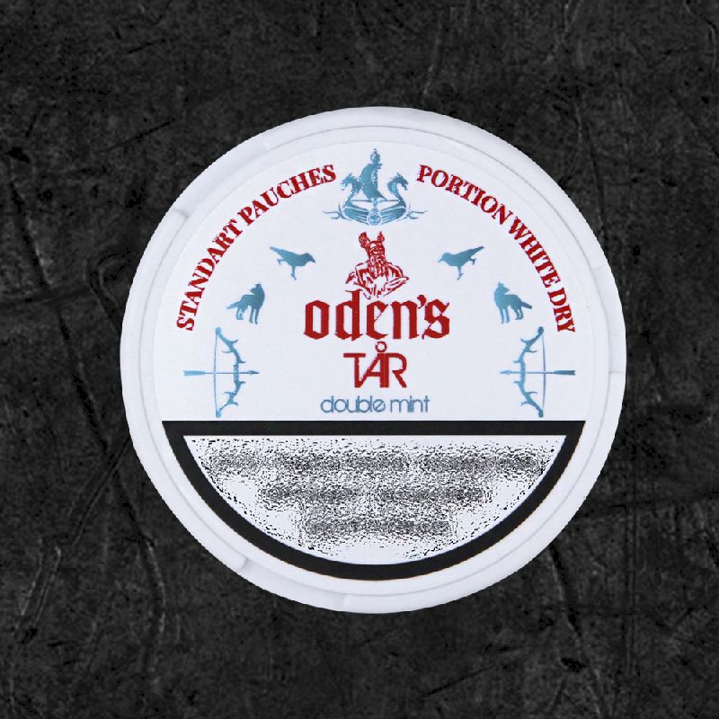 Жевательный табак ODEN’S TAR - Double Mint 16 гр