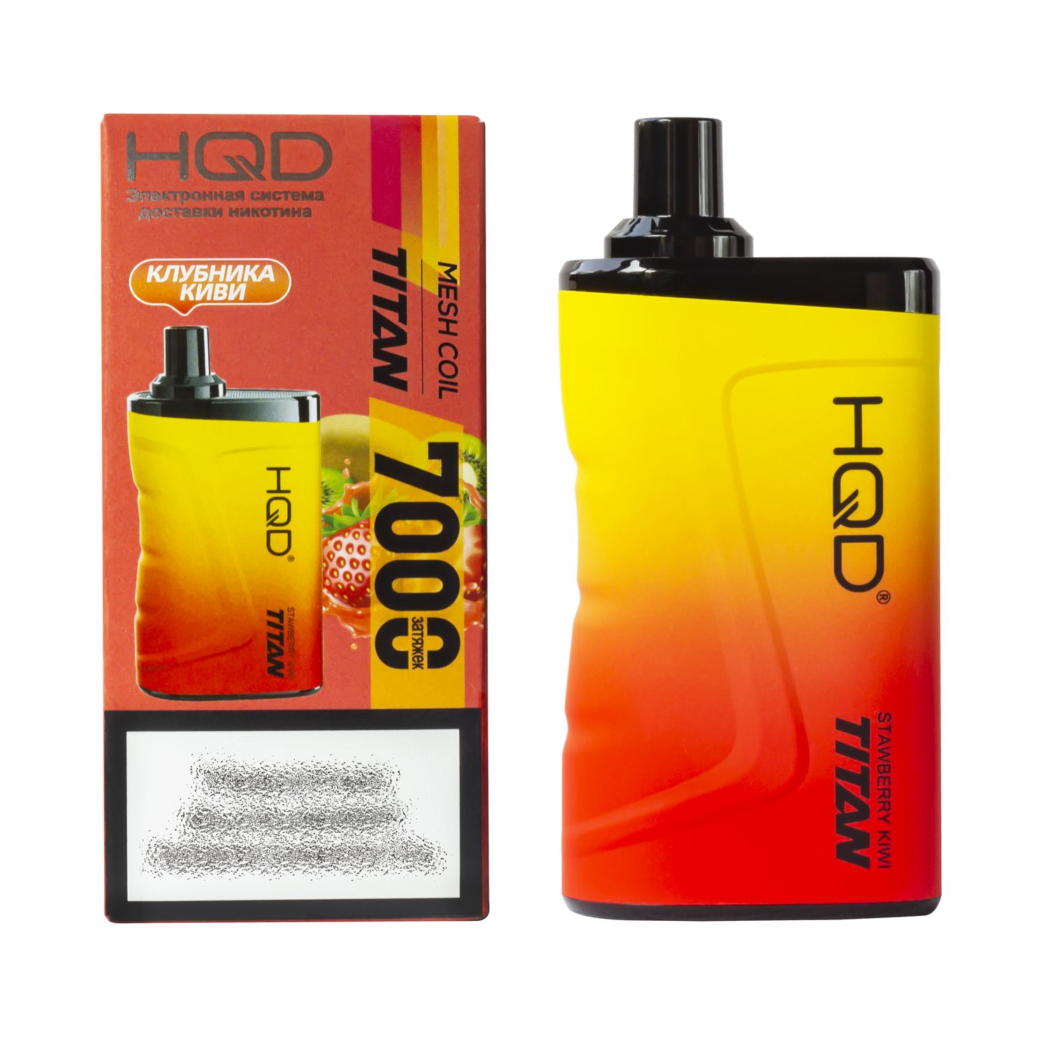 HQD Titan Strawberry Kiwi (hqd Титан Клубника Киви)