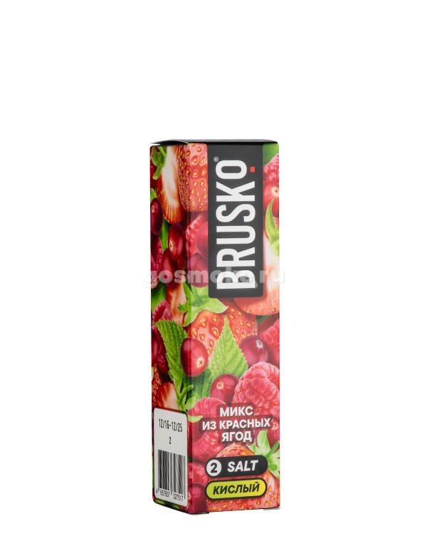 Жидкость BRUSKO(Chubby) 2 35мл Микс из красных ягод 2