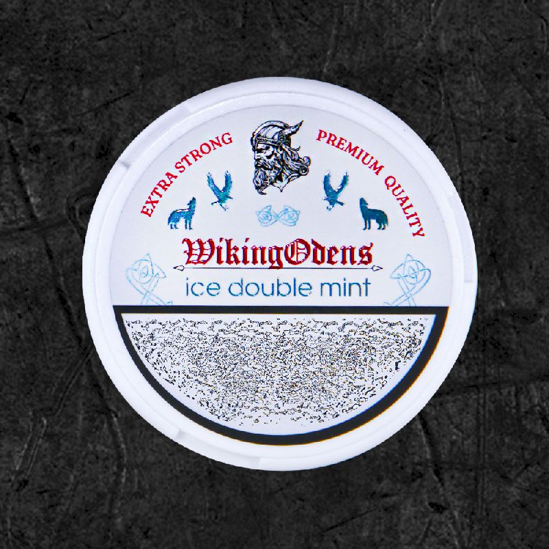 Жевательный табак Wiking Oden's - Ice Double Mint 10 гр
