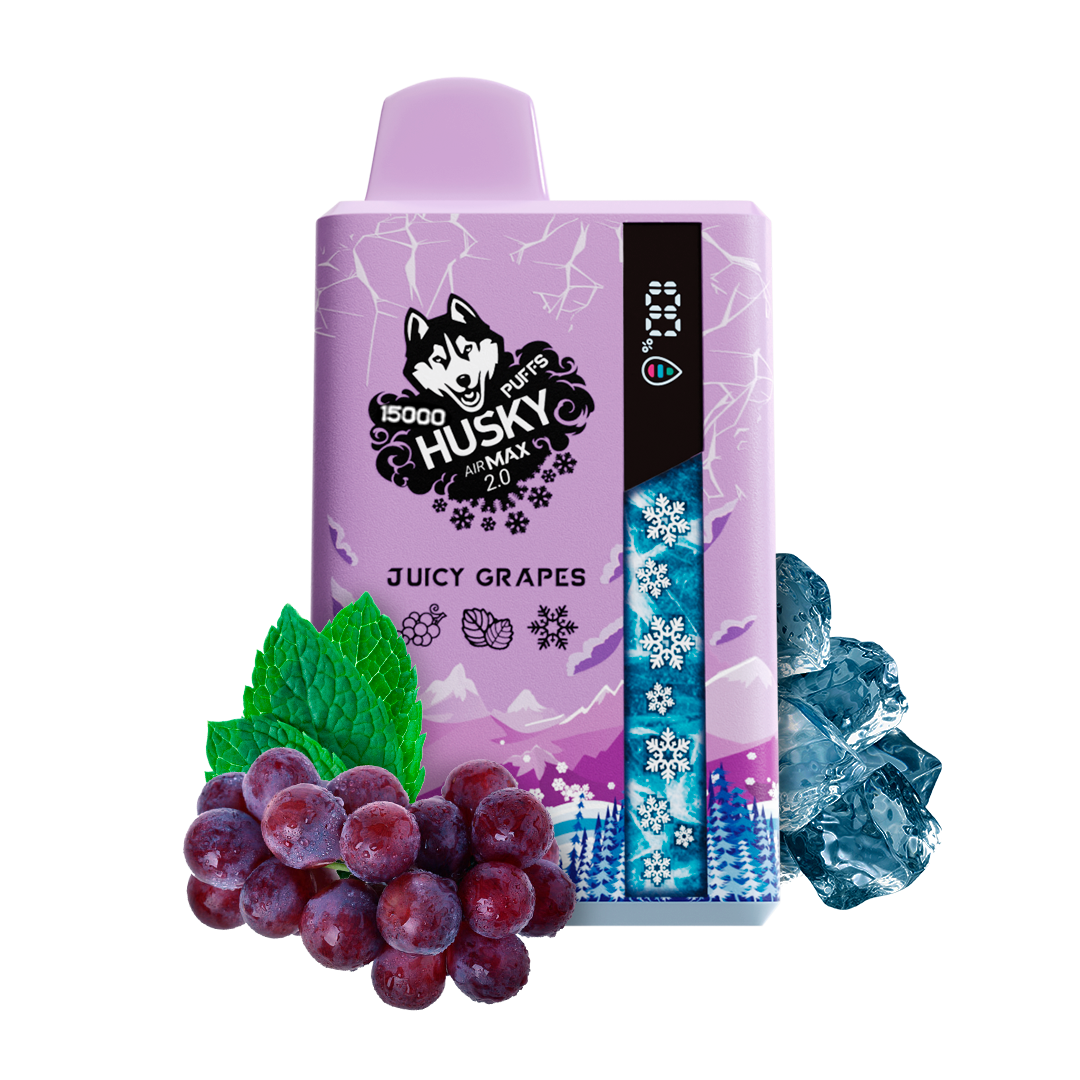 Husky airmax 2.0 JUICY GRAPES Cо вкусом винограда, мяты и льда