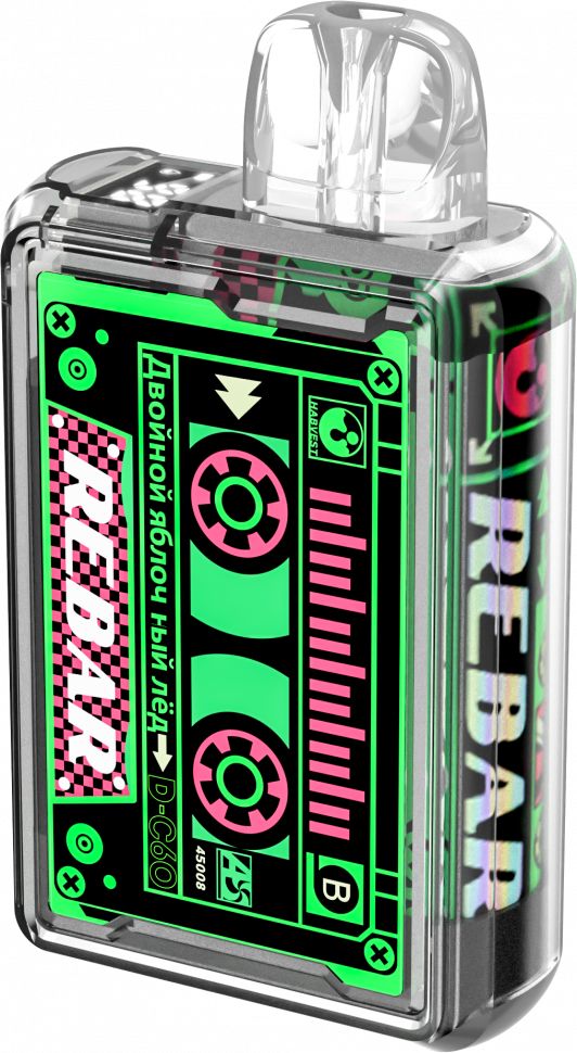 LOST VAPE Rebar 12000 Двойное яблоко лёд