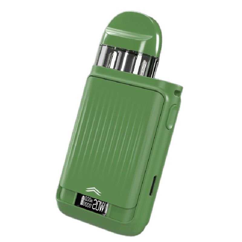 Перезаправляемая под-система Бруско Миникан Плюс Слайдер (Brusko Minican Plus Slider) 1200 mah, Хаки