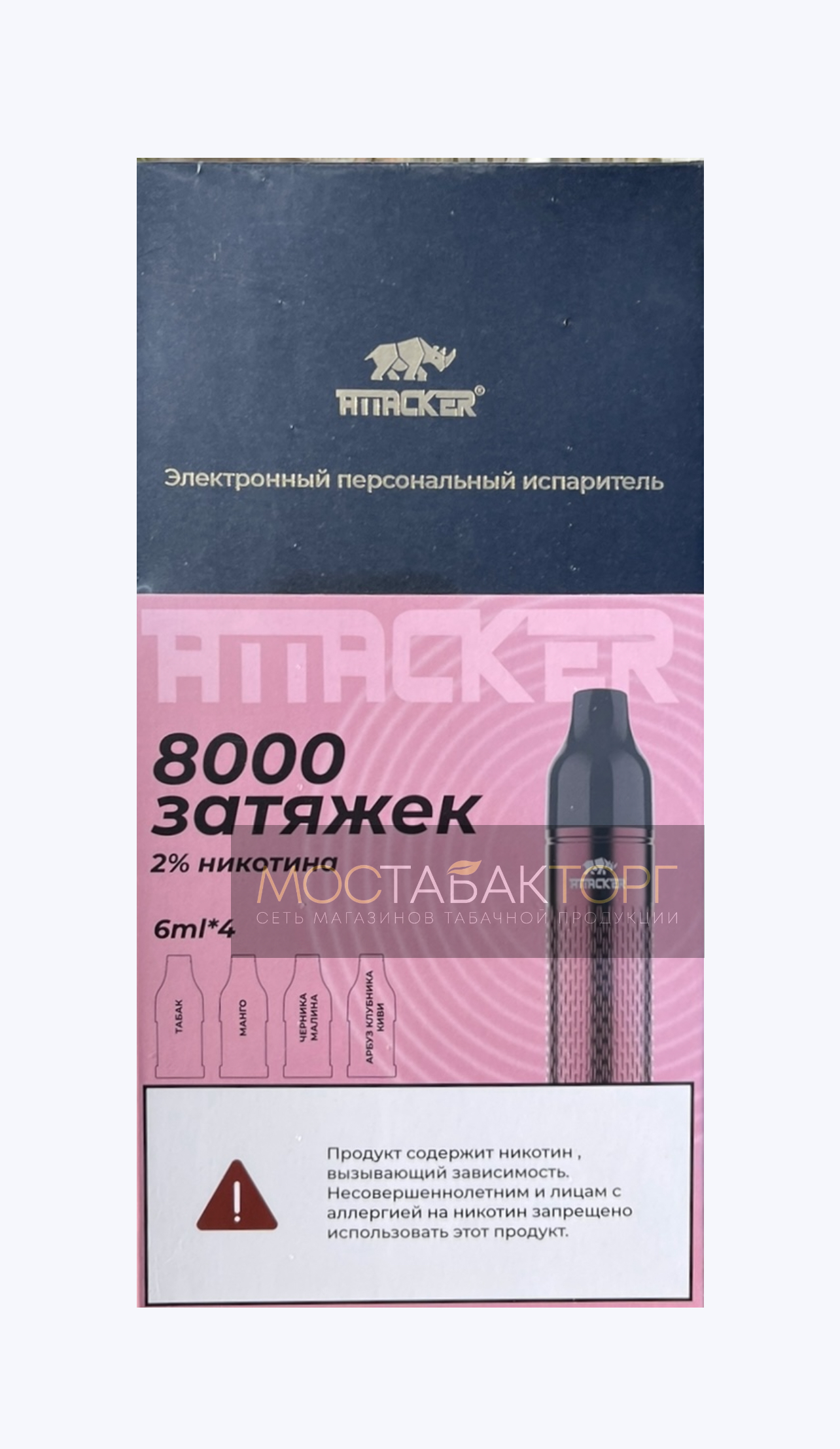 Набор Attacker K-One 8000 Розовый