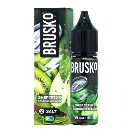 Жидкость BRUSKO(Chubby) 2 35мл Энергетик с яблоком и киви 2