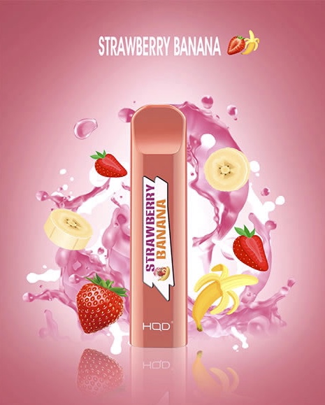 HQD Cuvie Strawberry Banana (HQD Куви Клубника Банан)