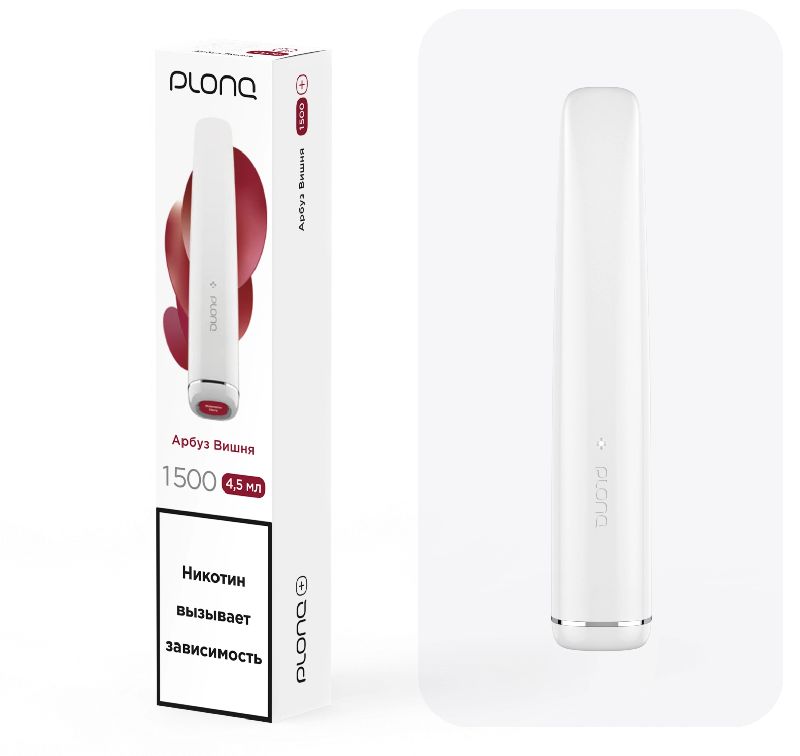 Электронная сигарета Plonq Plus Watermelon Cherry (Плонг Плюс Арбуз Вишня)