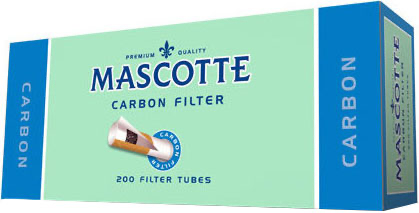 Сигаретные гильзы Mascotte Carbon Filter Tubes (200 шт)