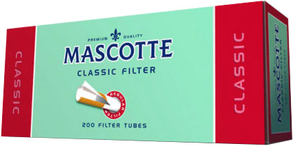 Сигаретные гильзы Mascotte Classic Filter Tubes (200 шт)