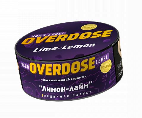 Табак для кальяна Overdose – Lime-Lemon 25 гр.
