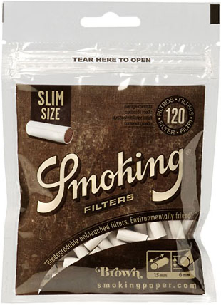 Smoking Brown Slim (120 шт)