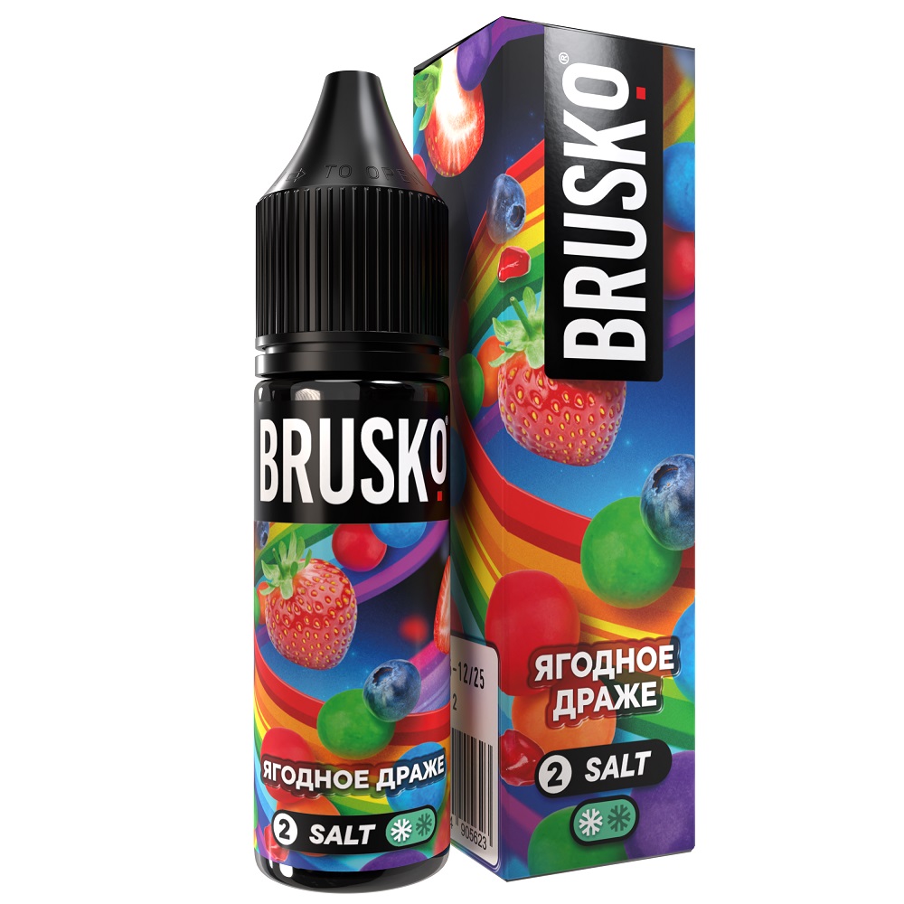 Жидкость BRUSKO(Chubby) 2 35мл Ягодное драже