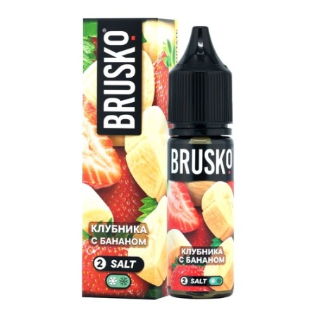 Жидкость BRUSKO(Chubby) 2 35мл Клубника с бананом 2