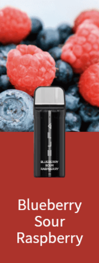 Картридж Elf Bar Elfa Blueberry Sour Raspberry (Ельф Бар Эльфа Черника Кислая Малина) 2 шт