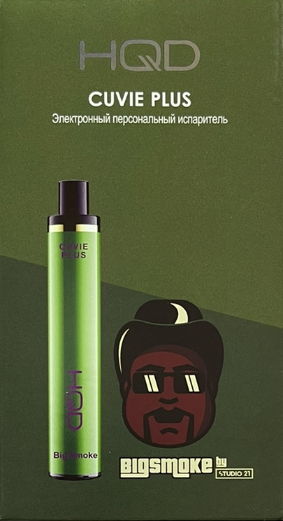 HQD Cuvie Plus Big Smoke (hqd Куви Плюс Биг Смок) Лимитированный вкус