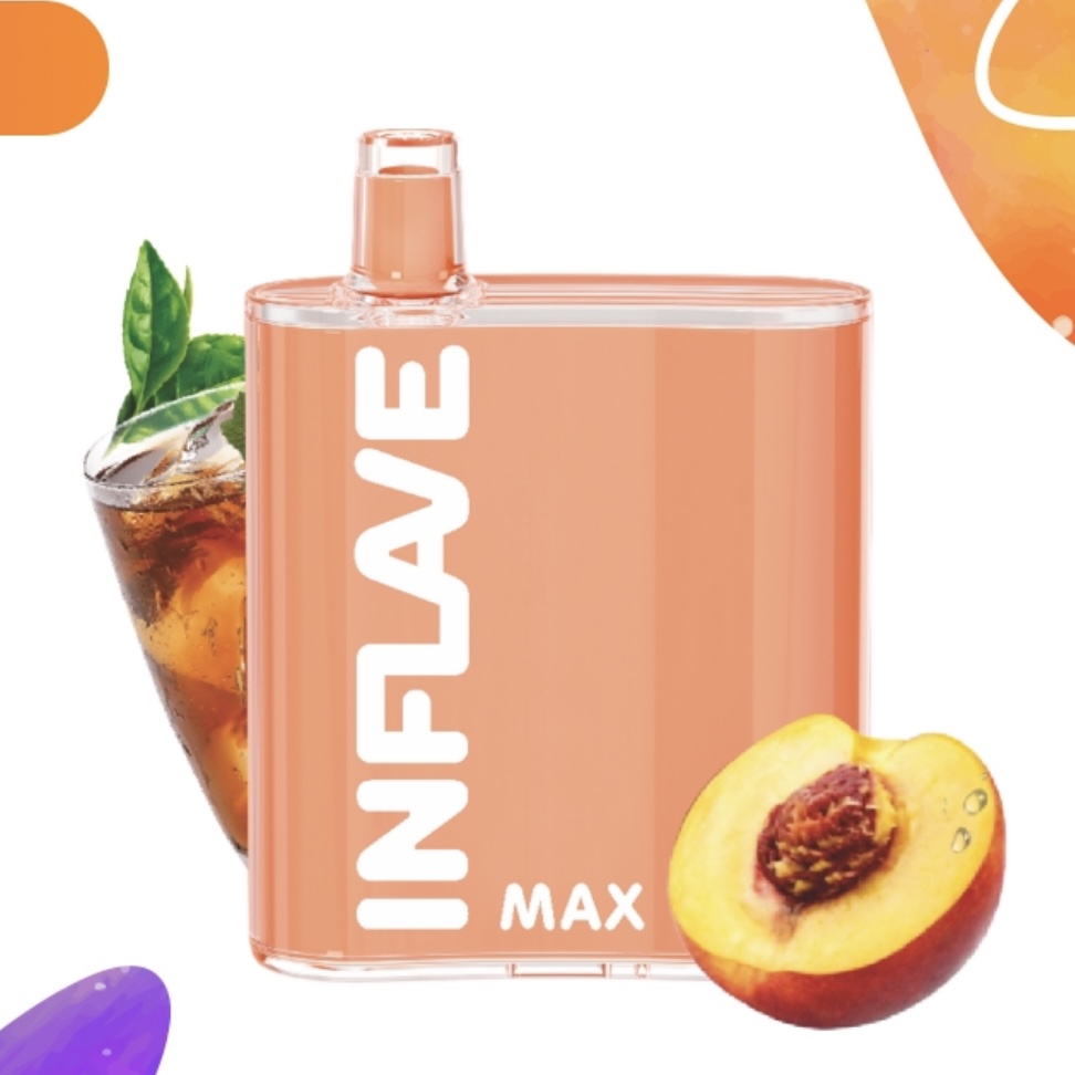 Электронная сигарета Inflave Max 4000 затяжек Персиковый Чай