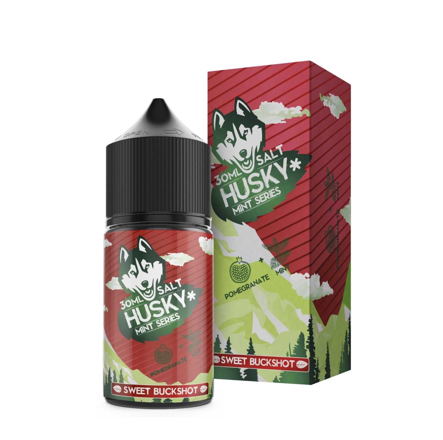 Жидкость Husky Mint Series Sweet Buckshot (Гранат с мятой) 30 мл 20мг