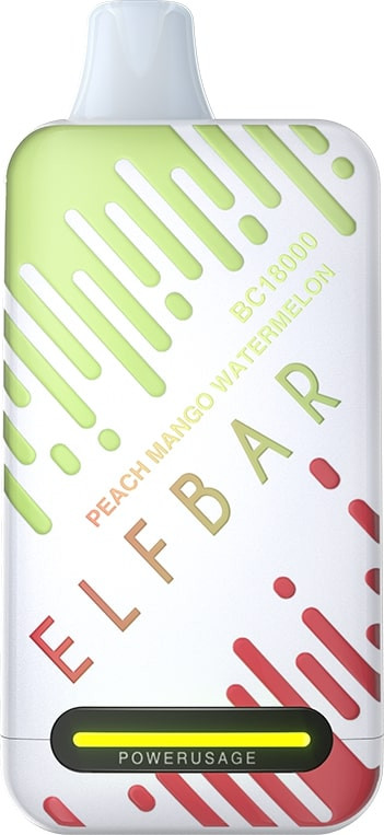 Электронная сигарета Ельф Бар BC 18000 затяжек Персик Манго Арбуз (Peach Mango Watermelon)