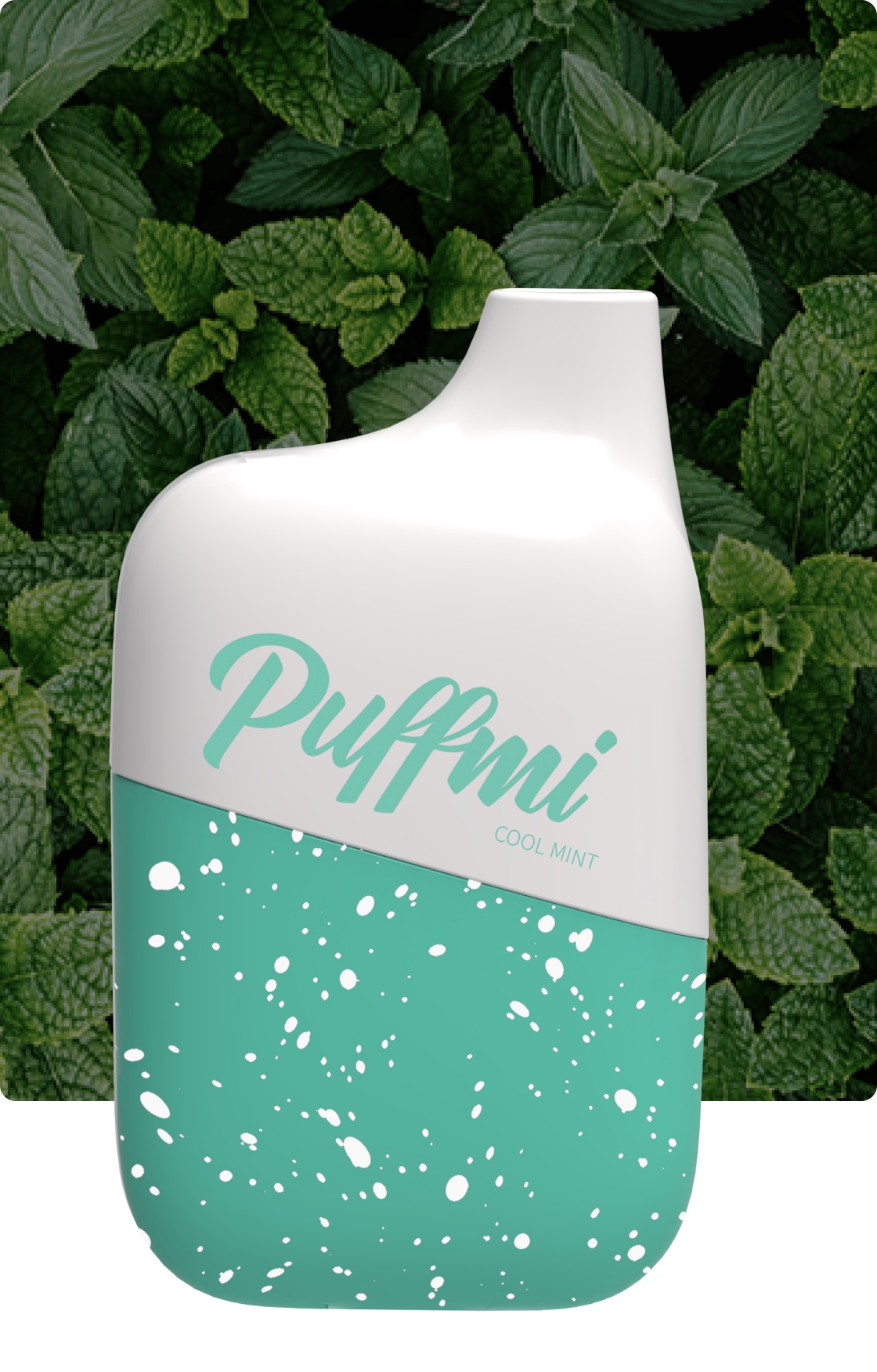 Электронная сигарета Паффми 4500 затяжек Ледяная Мята В2 Стронг (PUFFMI DY4500 Cool mint v2 STRONG)