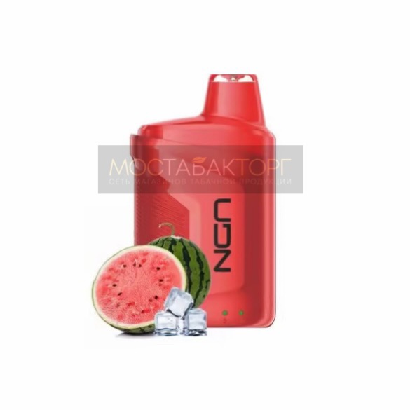 Электронная сигарета UDN HERO Watermelon Ice 6000 затяжек (УДН ХЕРО Арбуз Лёд)