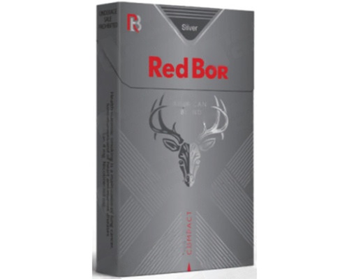 Red Bor Silver Compact
