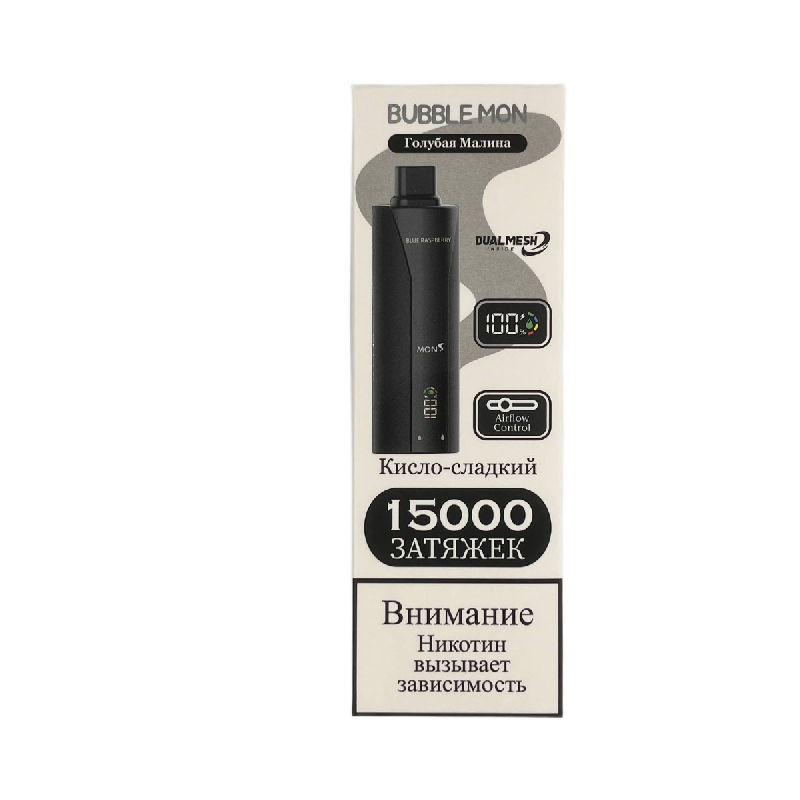 Bubble Mon Booster P-15000 Голубая Малина
