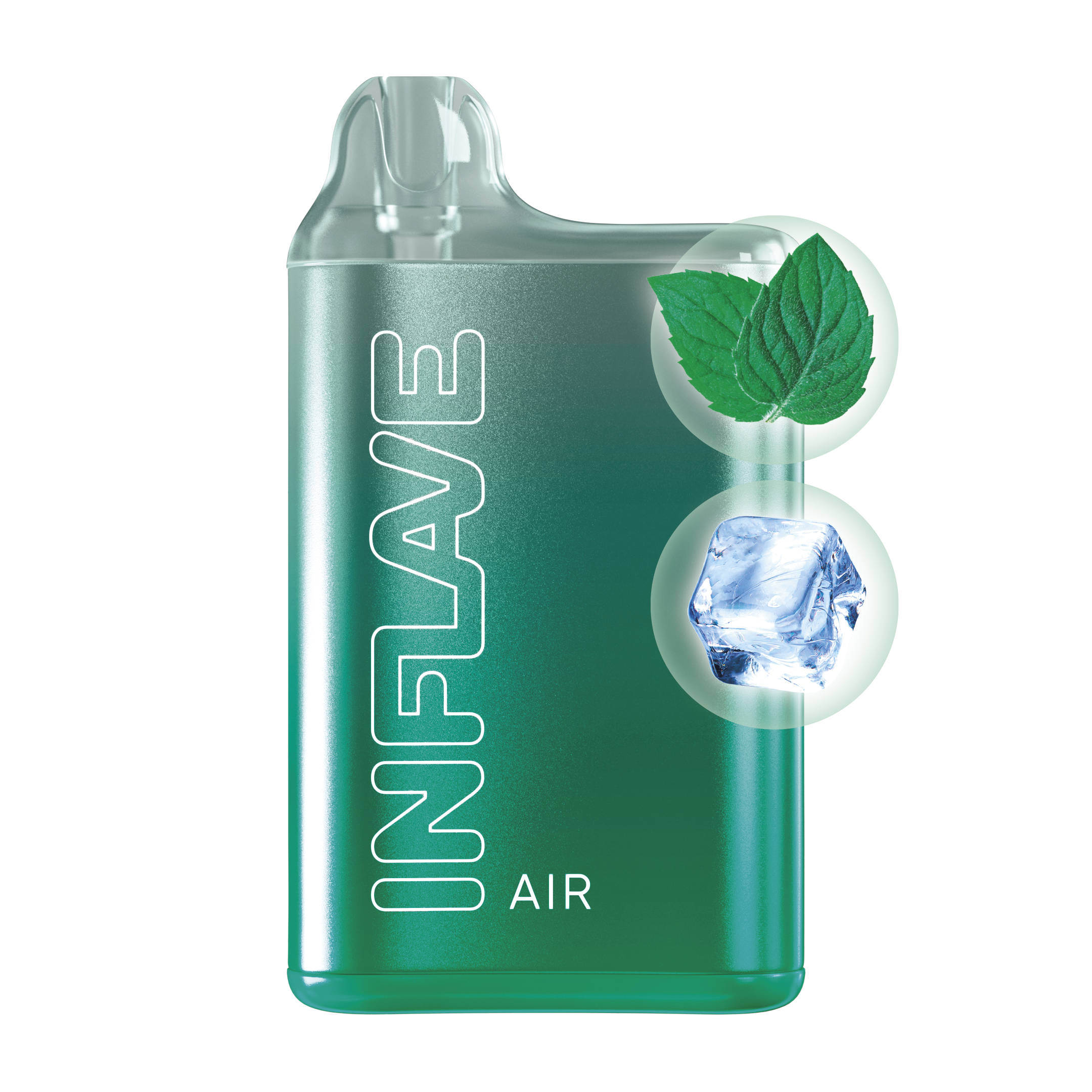 Электронная сигарета Inflave Air 6000 затяжек Черная мята