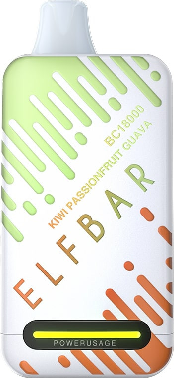 Электронная сигарета Ельф Бар BC 18000 затяжек Киви Маракуйя Гуава (Kiwi Passionfruit Guave)