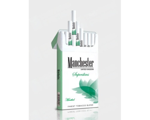 Manchester Superslims Menthol