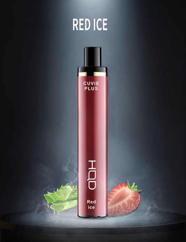 HQD Cuvie Plus Red Ice (hqd Клубника Алое)