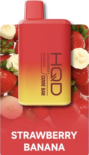 HQD Cuvie Bar Strawberry Banana (hqd Куви Бар Клубника Банан)