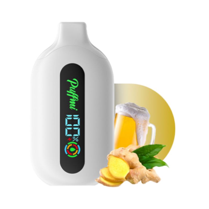 Электронная сигарета PUFFMI PURE 12000 затяжек Имбирное пиво