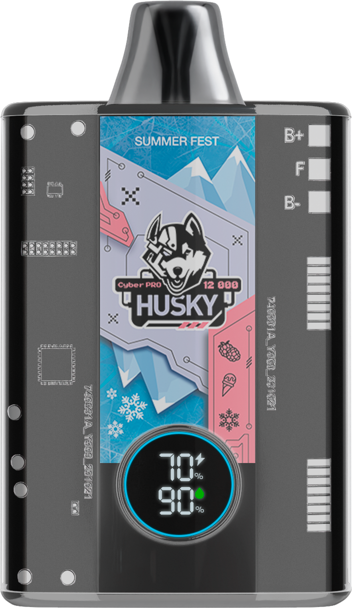Husky cyber pro Summer Fest Малина / мороженое / лёд