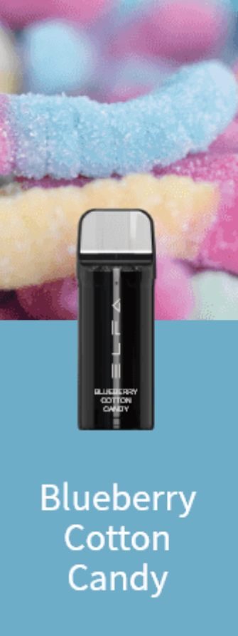 Картридж Elf Bar Elfa Blueberry Cotton Candy (Ельф Бар Эльфа Черничная Сахарная Вата) 2 шт