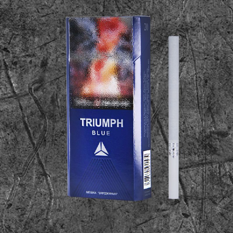 Сигареты Триумф Блу Слим (Triumph Blue Slims 6.2/100)
