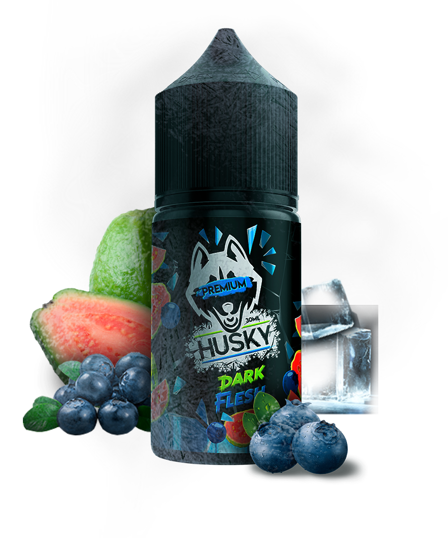 Жидкость Husky Premium Dark Flesh  (Черника Гуава Лёд) 30 мл 20мг