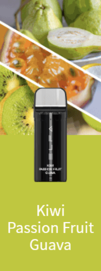 Картридж Elf Bar Elfa Kiwi Passion Fruit Guava (Ельф Бар Эльфа Киви Маракуйя Гуава) 2 шт