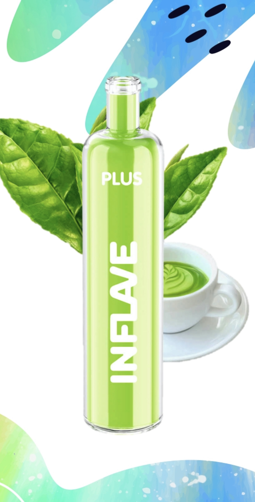 Электронная сигарета Inflave Plus 2200 затяжек Эрл Грей