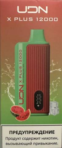Электронная сигарета UDN X Plus 12000 Арбуз Лёд