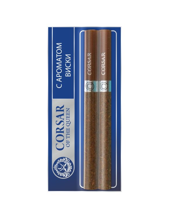 Сигариллы Корсар Виски блистер (Corsar Whiskey)